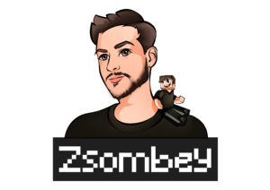 Zsombey Minecraft logo! bögre, táska